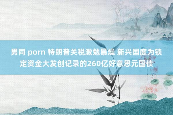 男同 porn 特朗普关税激勉暴燥 新兴国度为锁定资金大发创记录的260亿好意思元国债